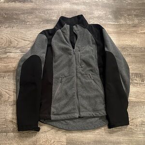 Hawke & Co Men's Medium Gray and Black Performance Jacket